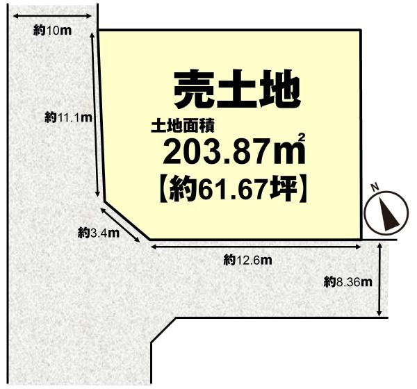 長岡京市高台２丁目の売土地