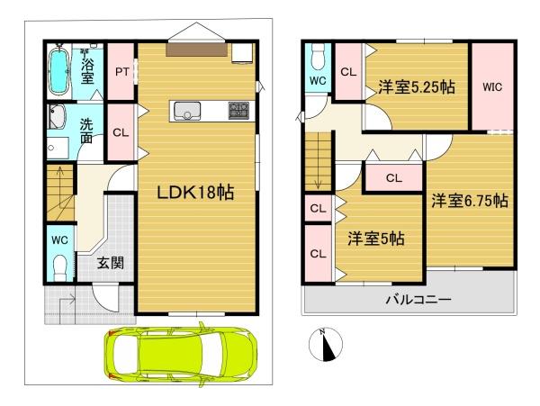 長岡京市馬場見場走りの土地