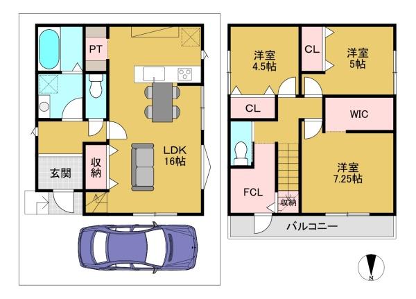 長岡京市滝ノ町２丁目の土地