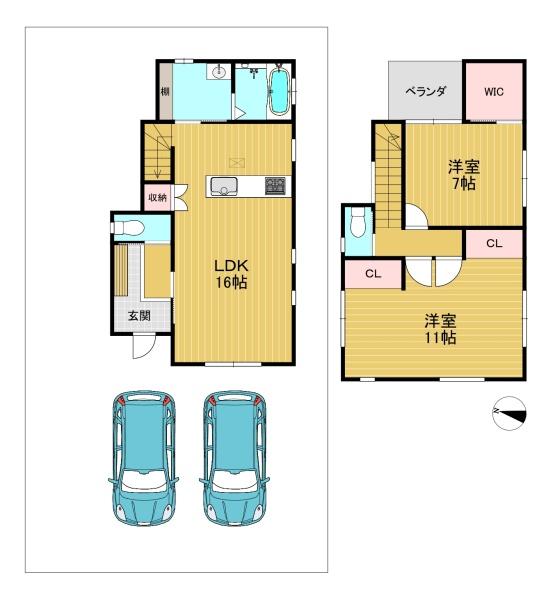 乙訓郡大山崎町字円明寺小字鳥居前の中古一戸建て