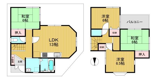 京都市伏見区久我西出町の中古一戸建て