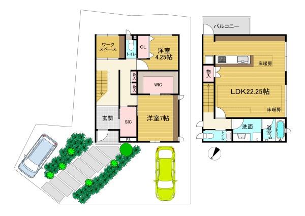 長岡京市金ケ原寿先の中古一戸建