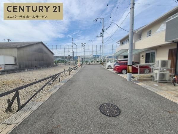 1号地(前面道路含む現地写真)
