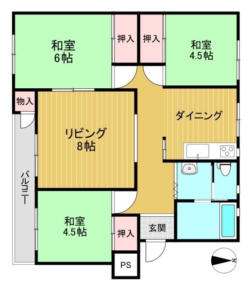 長岡天神ハイツ5号棟