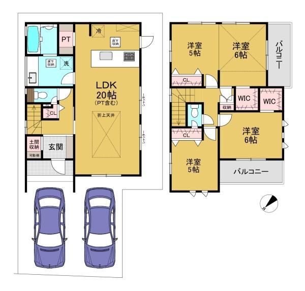 乙訓郡大山崎町字大山崎小字堀尻の新築一戸建