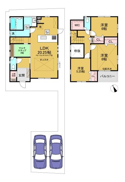 乙訓郡大山崎町字大山崎小字堀尻の新築一戸建