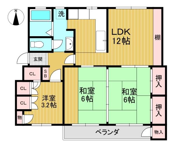 竹の台団地C2棟