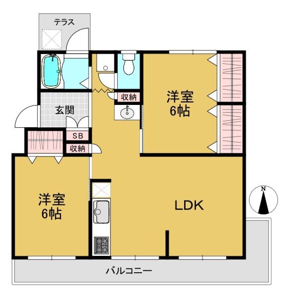 円明寺ヶ丘団地C棟