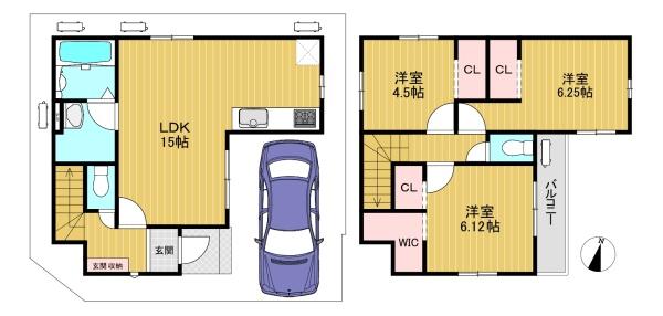 長岡京市奥海印寺大見坊の新築一戸建