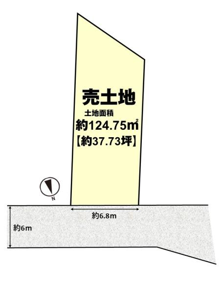 長岡京市滝ノ町１丁目の売土地