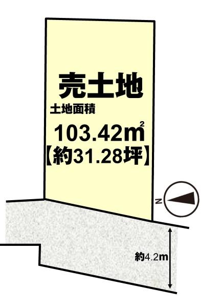 向日市鶏冠井町堀ノ内の売土地