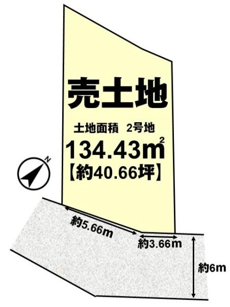 長岡京市金ケ原上ノ谷の売土地