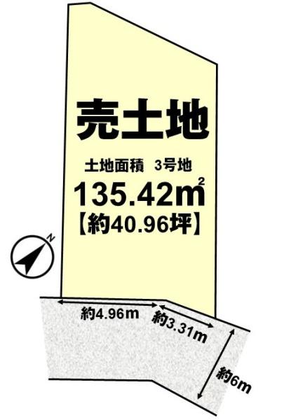 長岡京市金ケ原上ノ谷の売土地