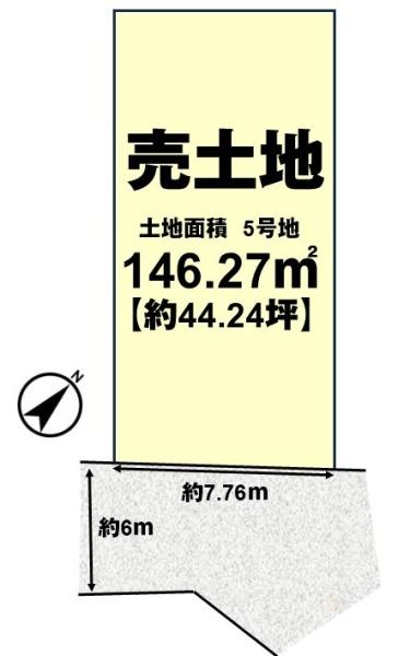 長岡京市金ケ原上ノ谷の売土地