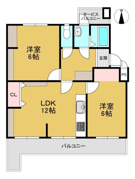 円明寺ヶ丘団地L棟