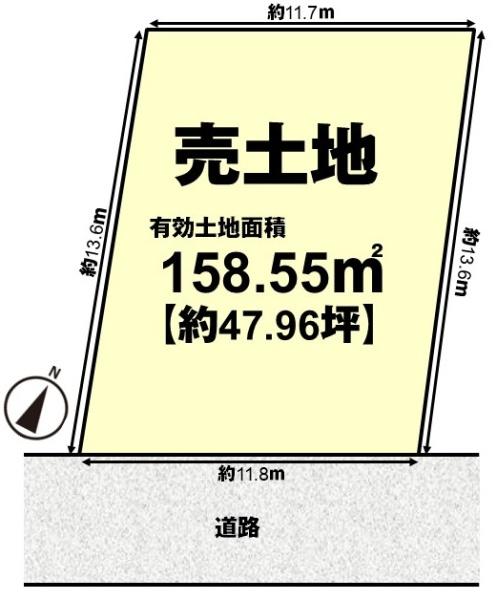 向日市寺戸町乾垣内の売土地