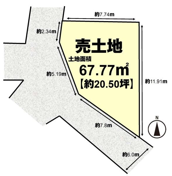 長岡京市野添１丁目の売土地