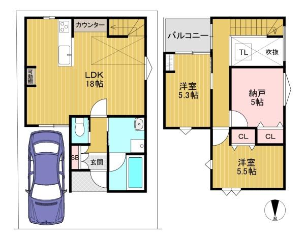 向日市寺戸町大牧の新築一戸建