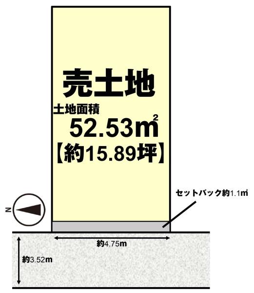 長岡京市奥海印寺新度畑の売土地