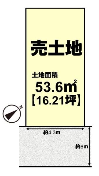 長岡京市今里薬師堂の売土地