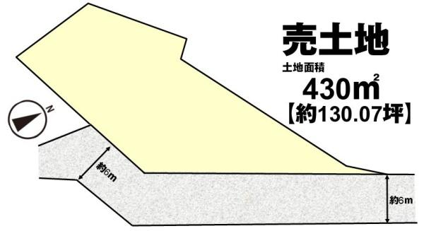 乙訓郡大山崎町字円明寺小字鳥居前の売土地