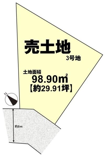 長岡京市奥海印寺東山の売土地