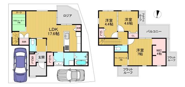 長岡京市奥海印寺東山の売土地