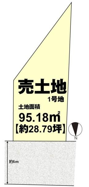 長岡京市奥海印寺東山の土地
