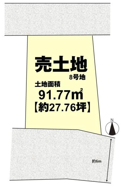 長岡京市奥海印寺東山の売土地
