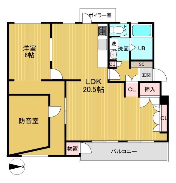 長岡天神ハイツ４号棟