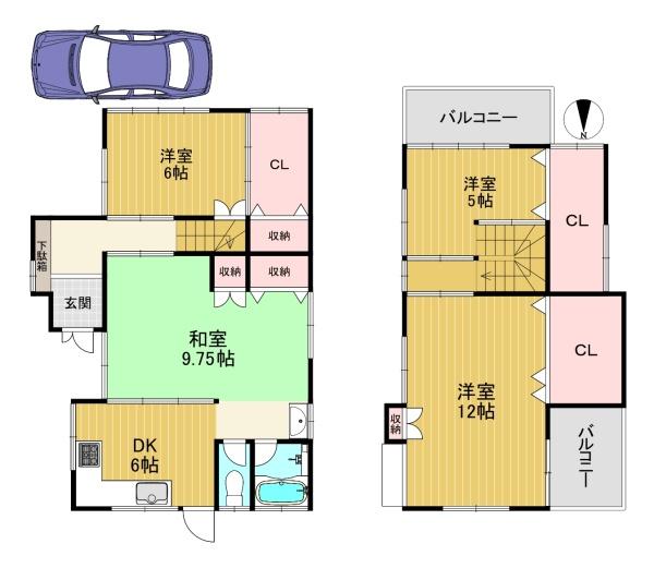 長岡京市柴の里の中古一戸建