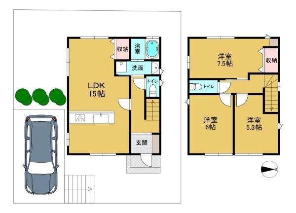 長岡京市高台４丁目の中古一戸建て