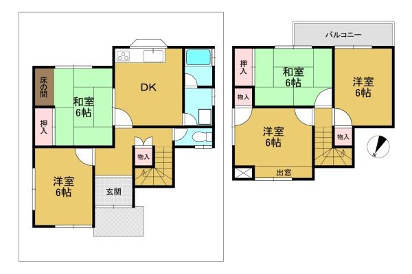 長岡京市奥海印寺鈴谷の中古一戸建て