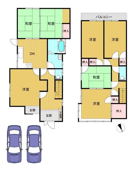 京都市西京区大原野北春日町の中古一戸建
