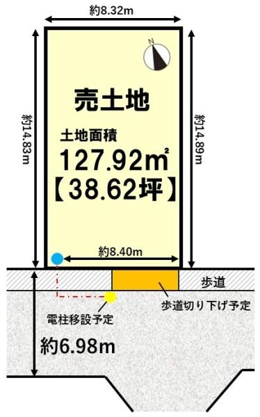 向日市寺戸町永田の売土地