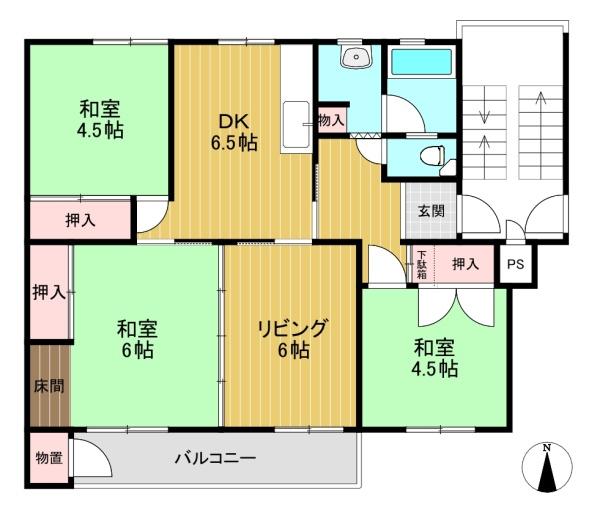 竹の台団地D3棟