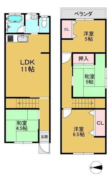 長岡京市西の京の中古一戸建