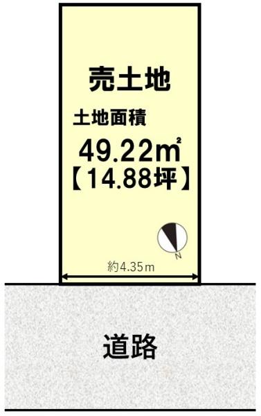 長岡京市滝ノ町１丁目の土地
