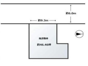 長岡京市粟生梶ケ前の売土地