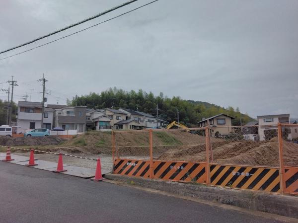 長岡京市長法寺力池の土地