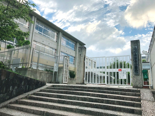 長岡京市長法寺力池の土地(長岡京市立長法寺小学校)