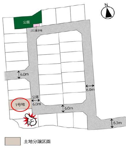 長岡京市今里更ノ町の土地