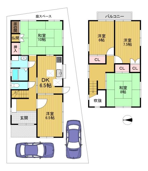 長岡京市長岡１丁目の中古一戸建