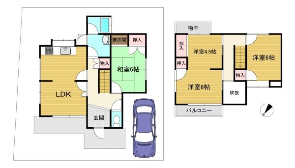 長岡京市奥海印寺鈴谷の中古一戸建