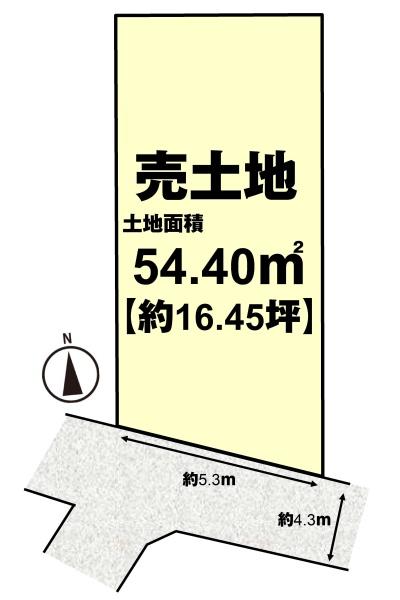長岡京市調子１丁目の売土地