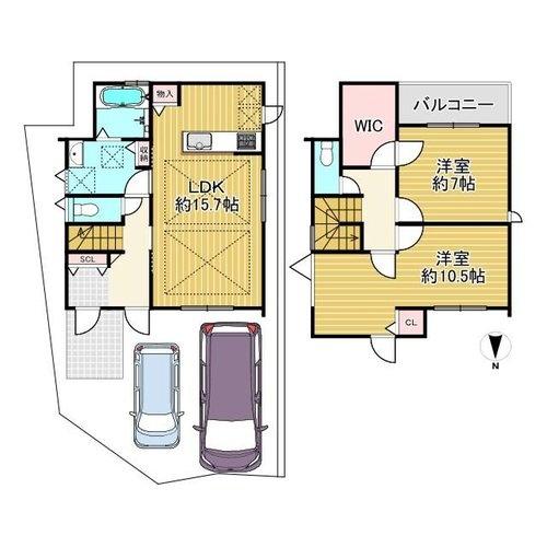 長岡京市久貝２丁目の中古一戸建
