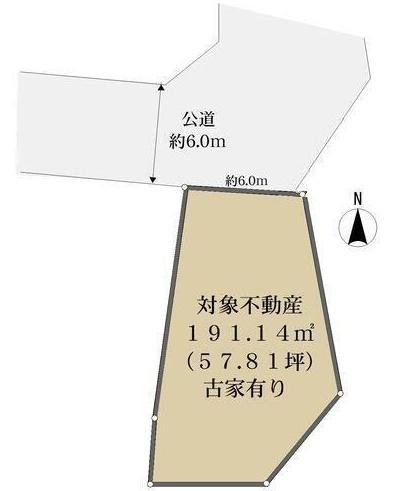 長岡京市奥海印寺向イ山の売土地