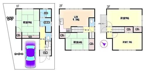 長岡京市緑が丘の中古一戸建