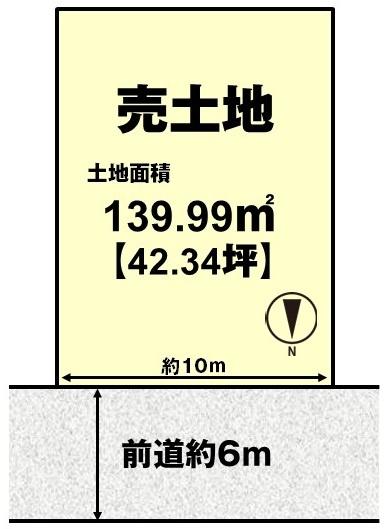 長岡京市柴の里の売土地