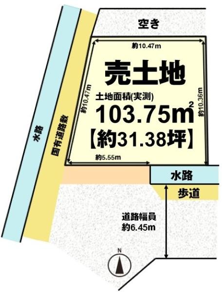 長岡京市神足四ノ坪の売土地